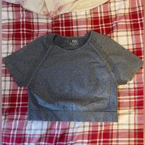 Size small cropped workout top
